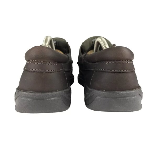 Lee Womens Dark Brown Mark Moc Toe Slip On Casual Boat Shoes Size US 6 M - Picture 6 of 10